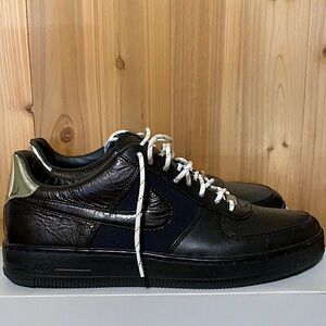 2013 Nike Air Force 1 downtown black chrome tuxedo